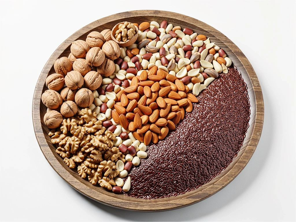 Diverse nutrient-dense seeds and nuts